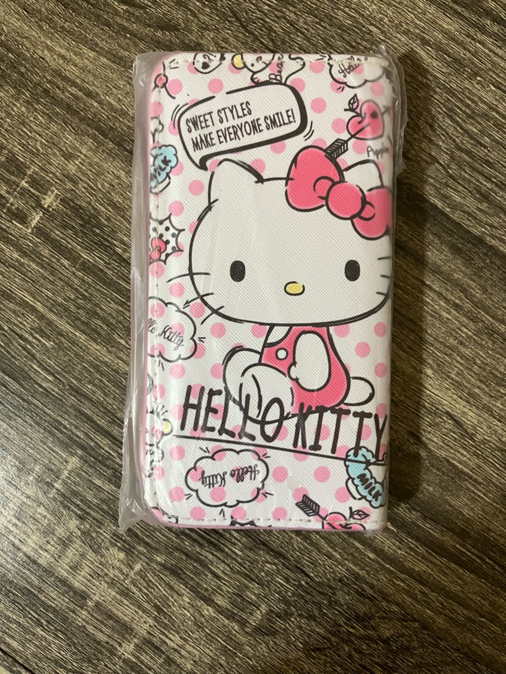Hello Kitty Pink Polka Dot Wallet